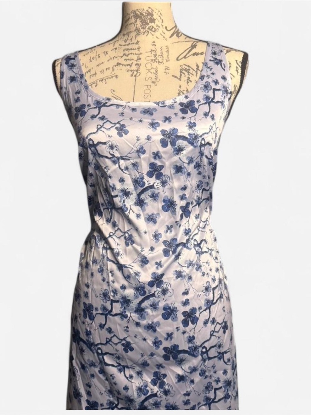 Blue Floral Dress